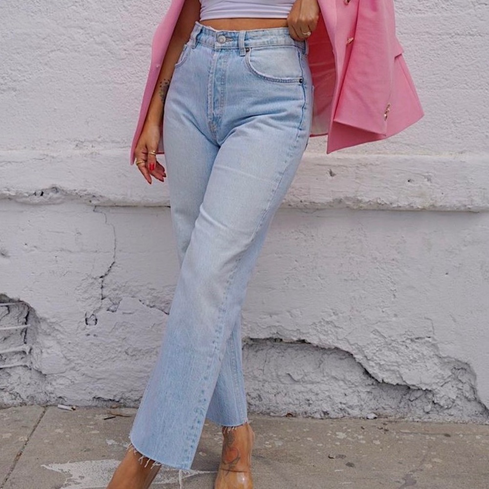 Zara straight jeans NWT